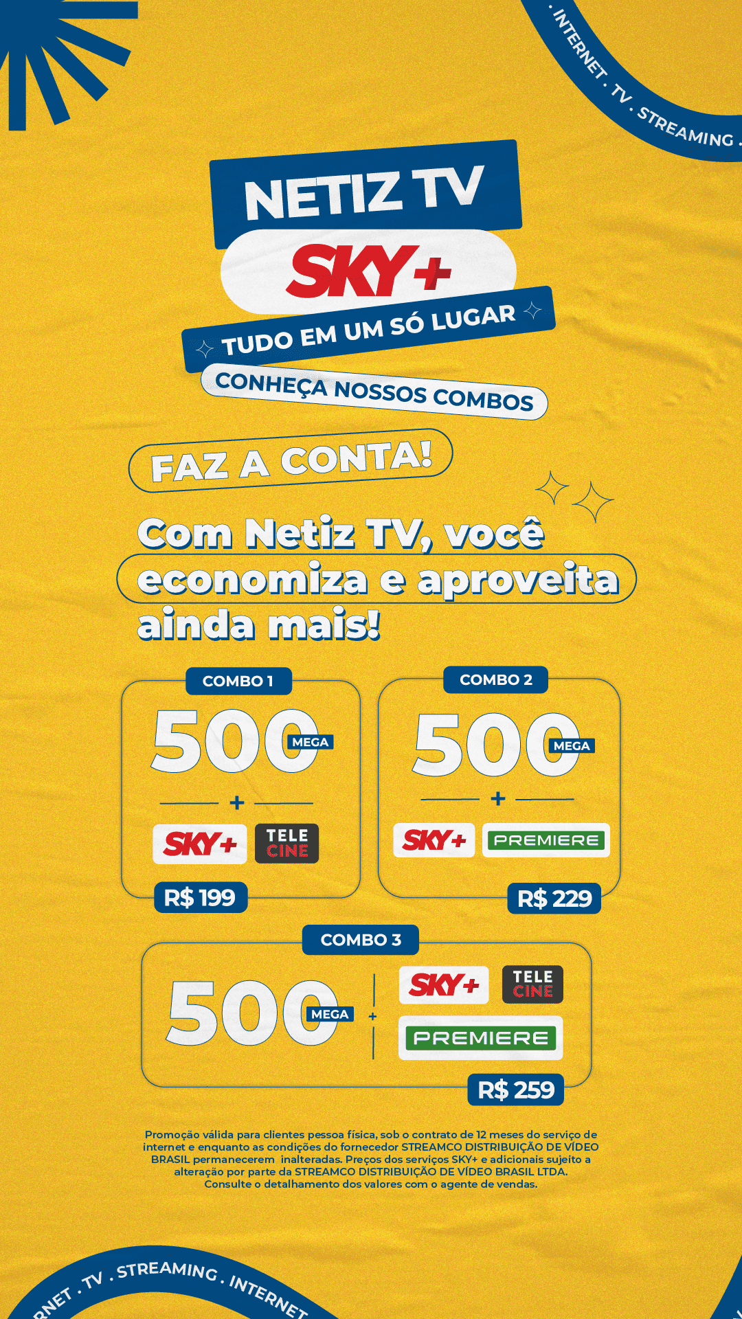 NETIZ INTERNET | PARA VOCÊ